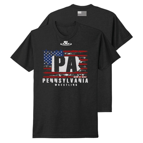Scraplife State Wrestling Tee - Pennsylvania